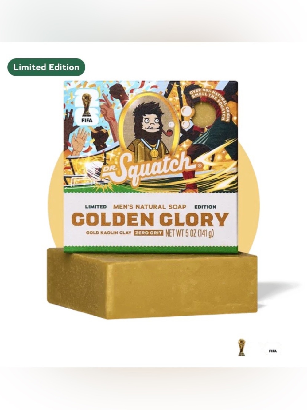 Dr. Squatch Limited Edition Golden Glory FIFA 2026